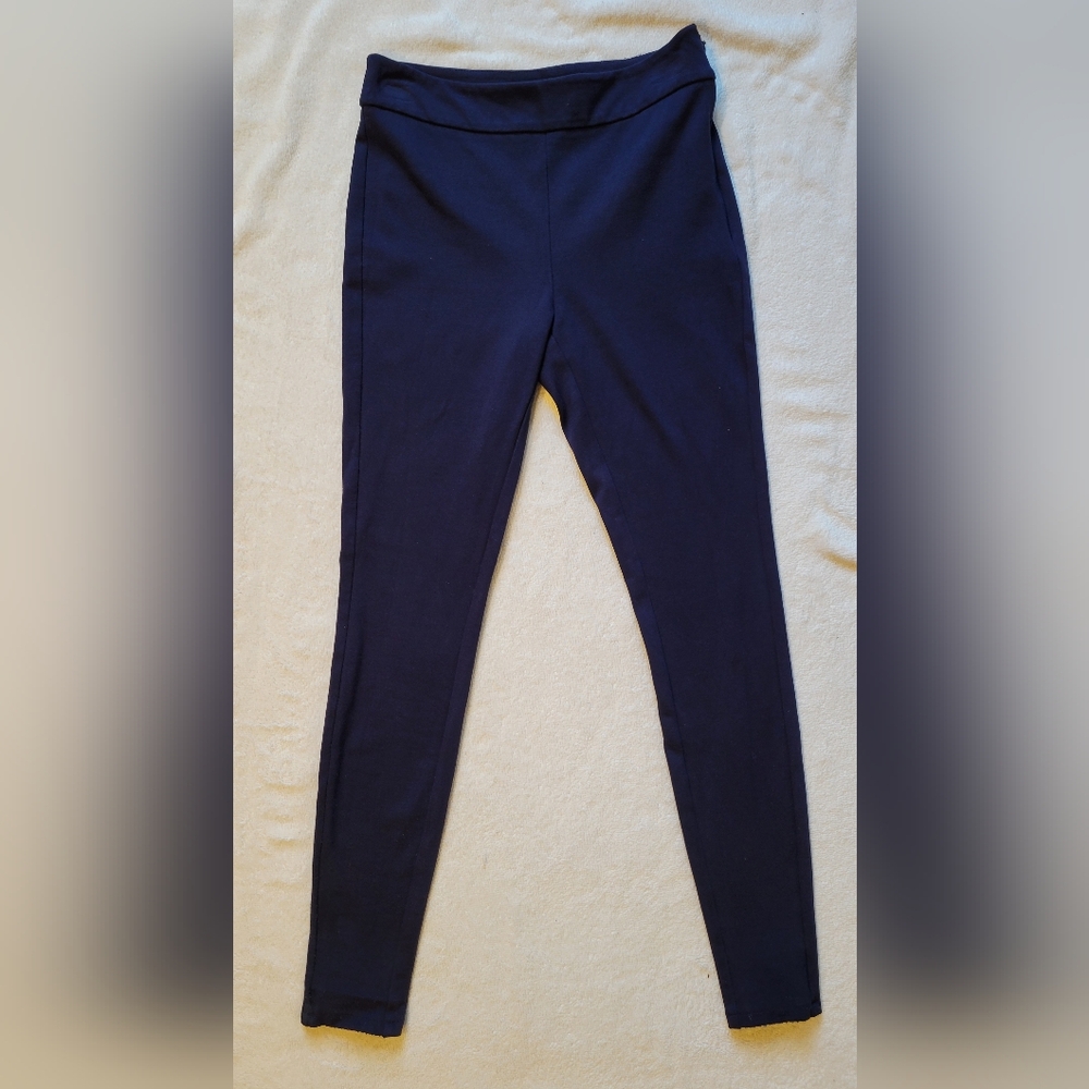 Junior's Navy Pants, stretchy, skinny leg, dress pants, A New Day, Juniors XS